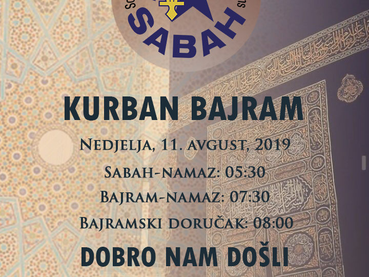 Kurban Bajram 2019.